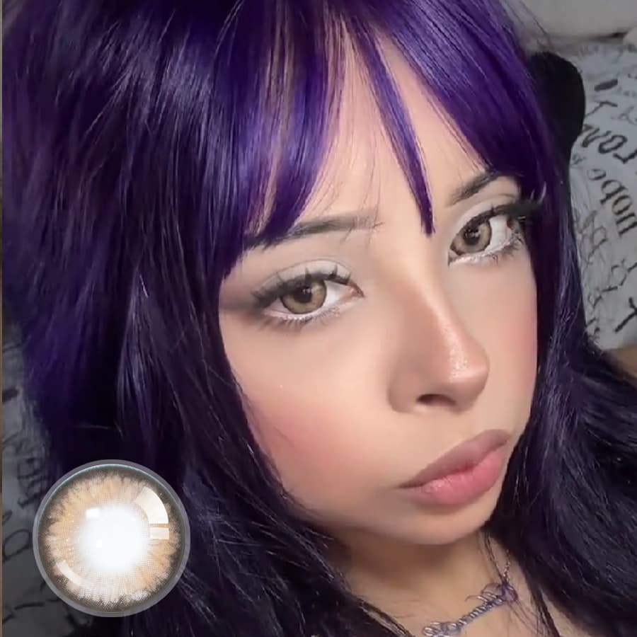 Jayda's Baby Doll Brown Contact Lenses