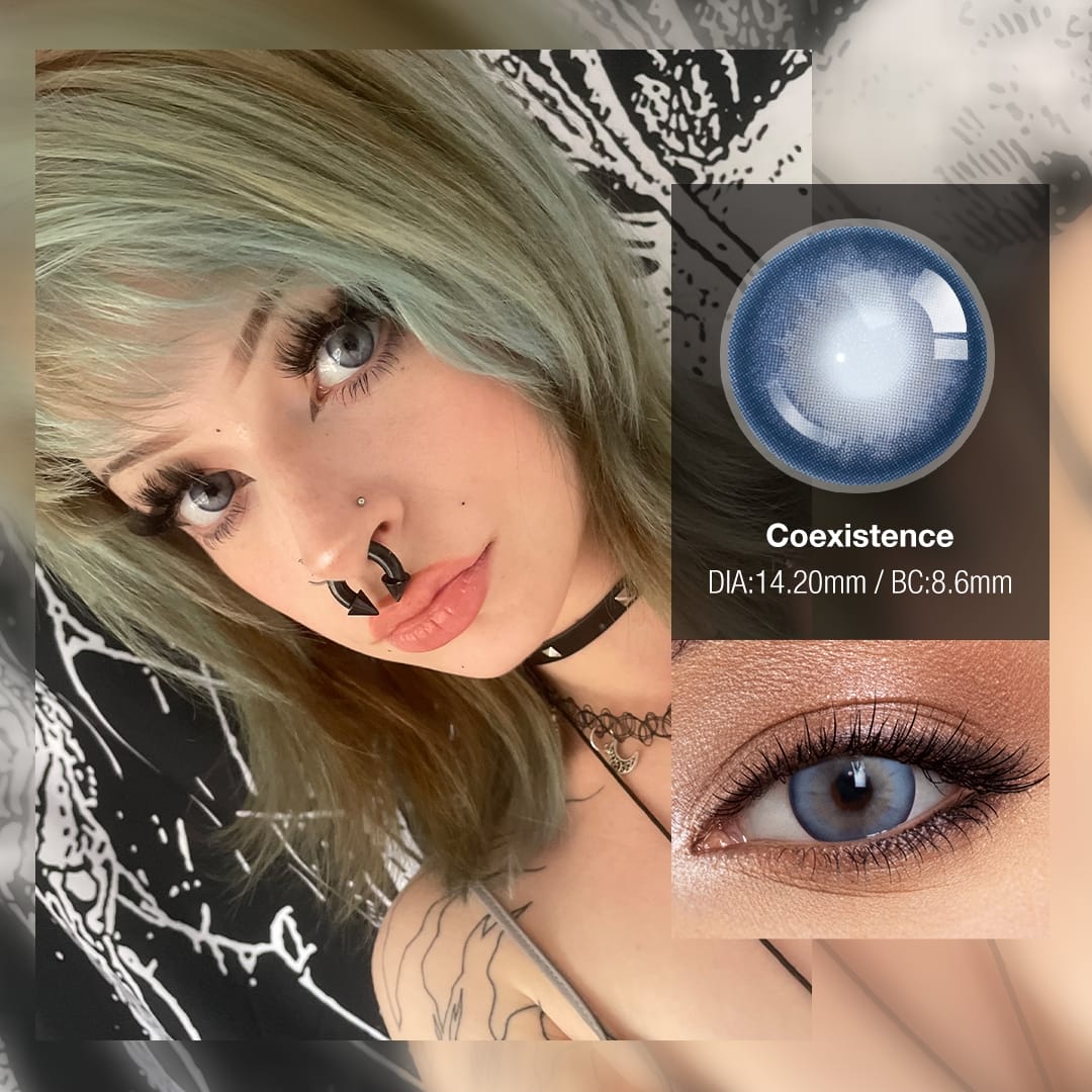 Poopie's Mist Contact Lenses