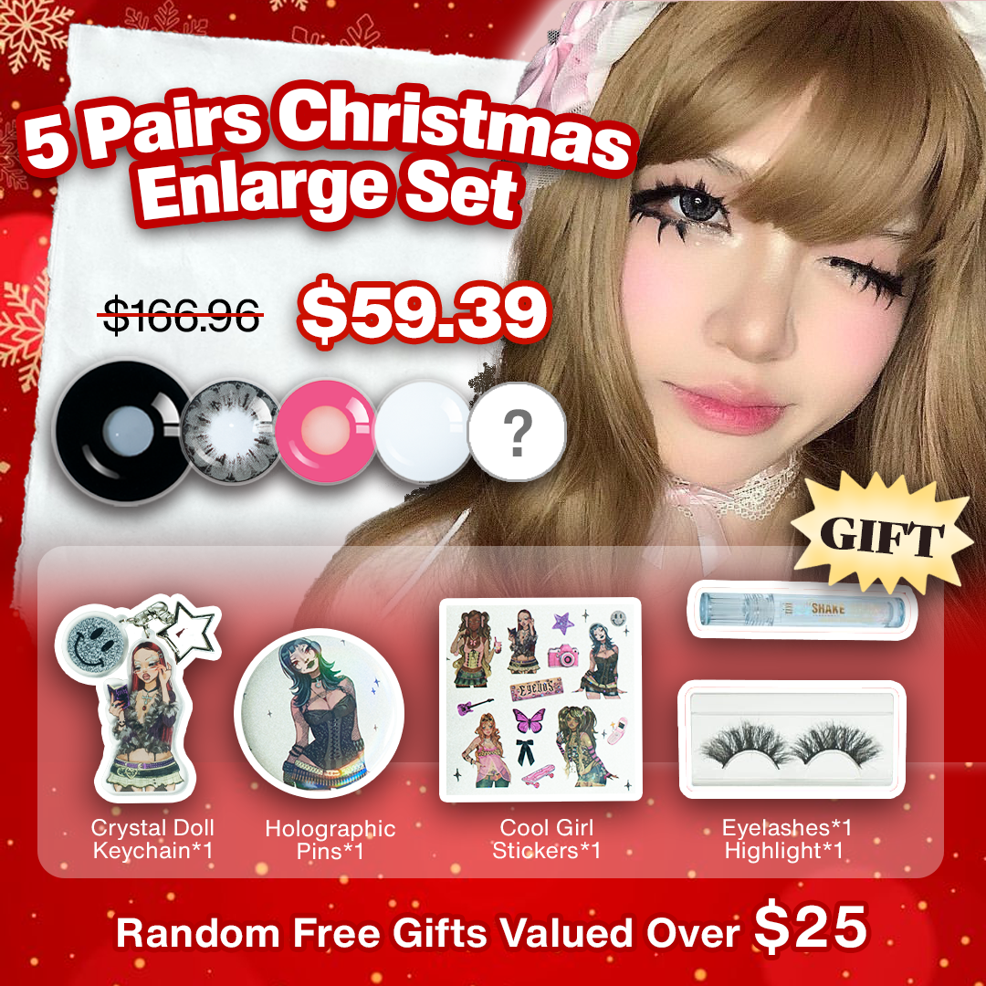 5 Pairs X Enlarge Set | Bigger |17mm (Customized✨)