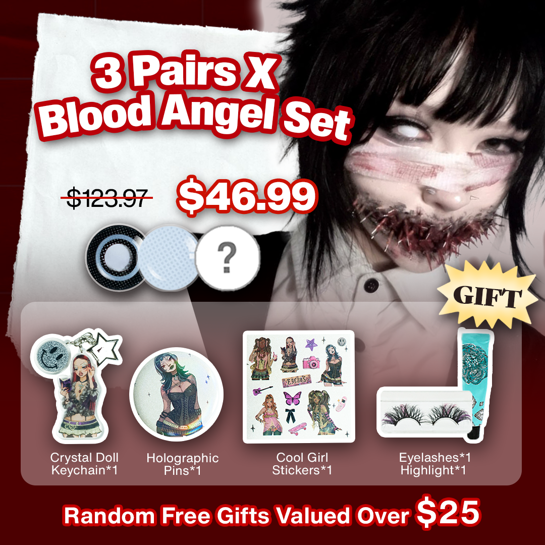 3 Pairs X Blood Angel Set (Customized✨) 