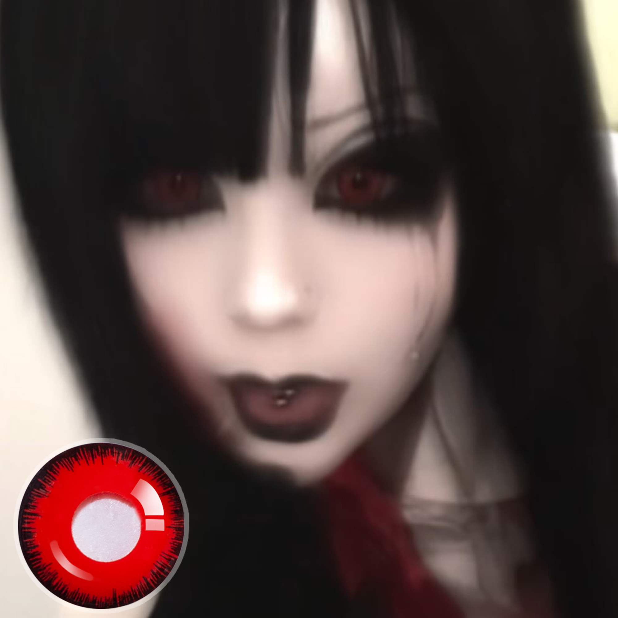 fungusmeow X Nightmare Mini Sclera (Halloween) | Bigger | 1 Year | 17MM