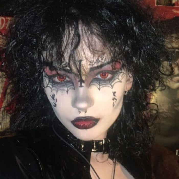 Dangerous Ruby Contact Lenses