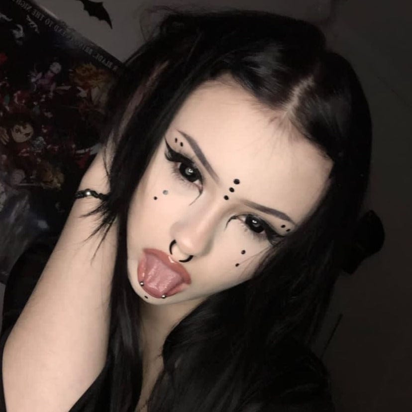 Rana's Sullen Doll Eye 17mm Mini Sclera Contact Lenses(12 months of use)