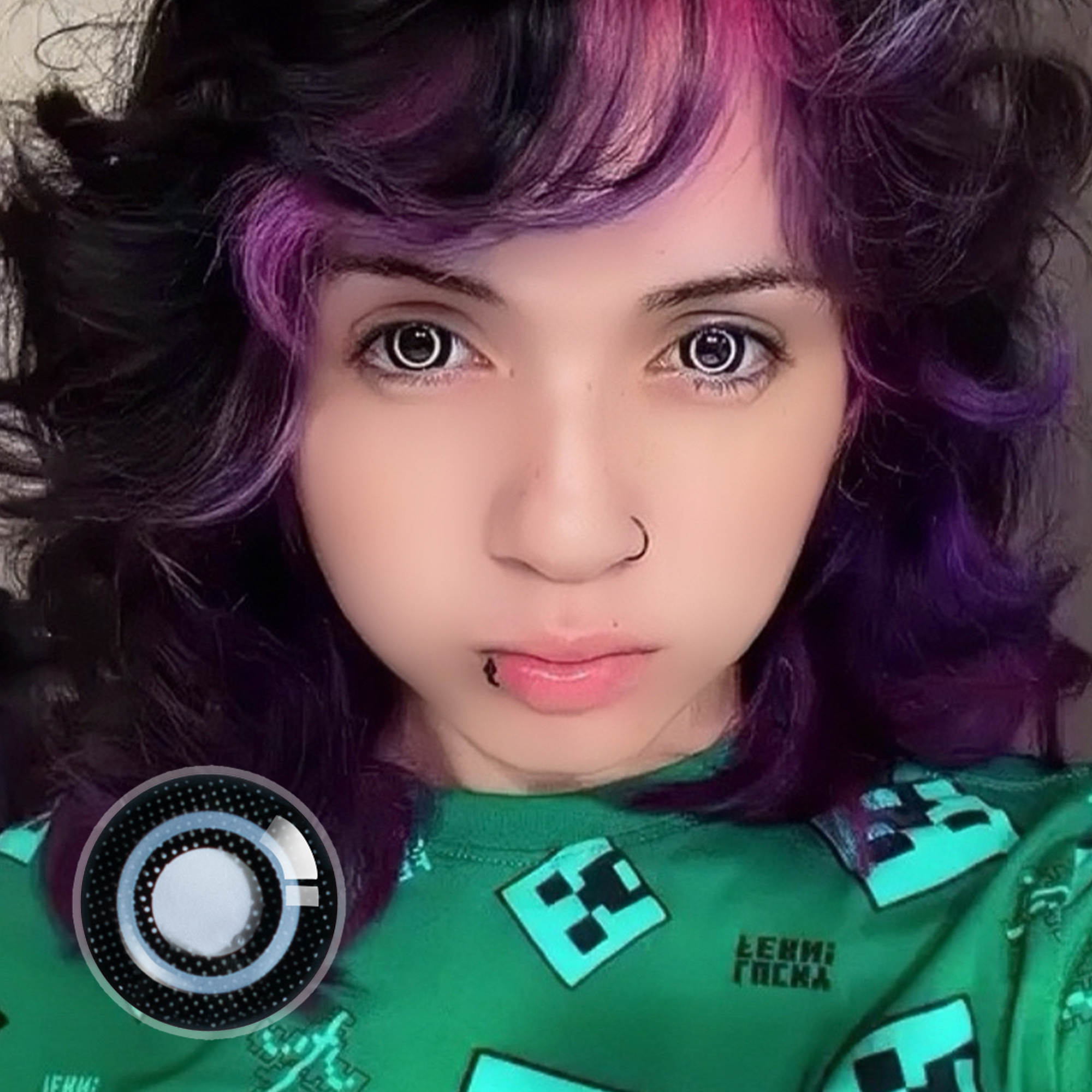 sl.ouch X Goth Dizzy Doll Contact Lenses