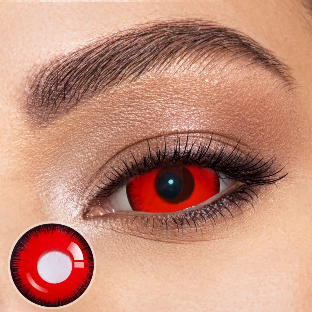 Zoey's Nightmare Mini Sclera Contact Lenses (17MM)
