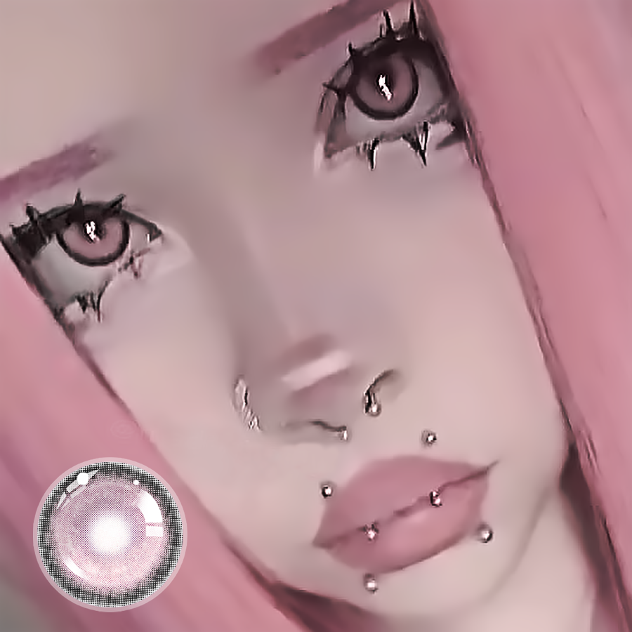 ODDSHY's Pinklemonade Contact Lenses