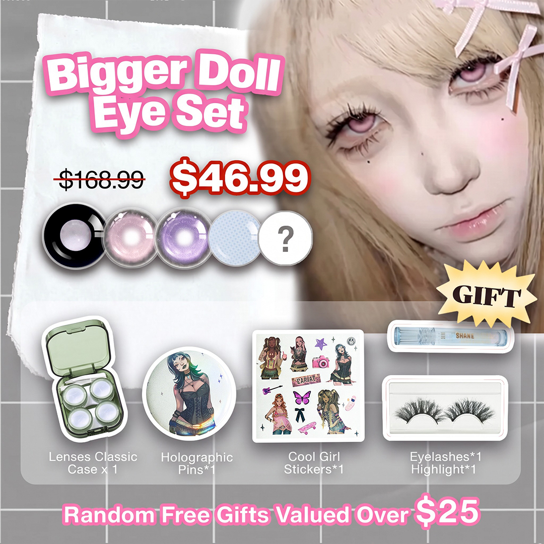 5 Pairs X Bigger Doll Eye Set | Enlarge (Customized✨)