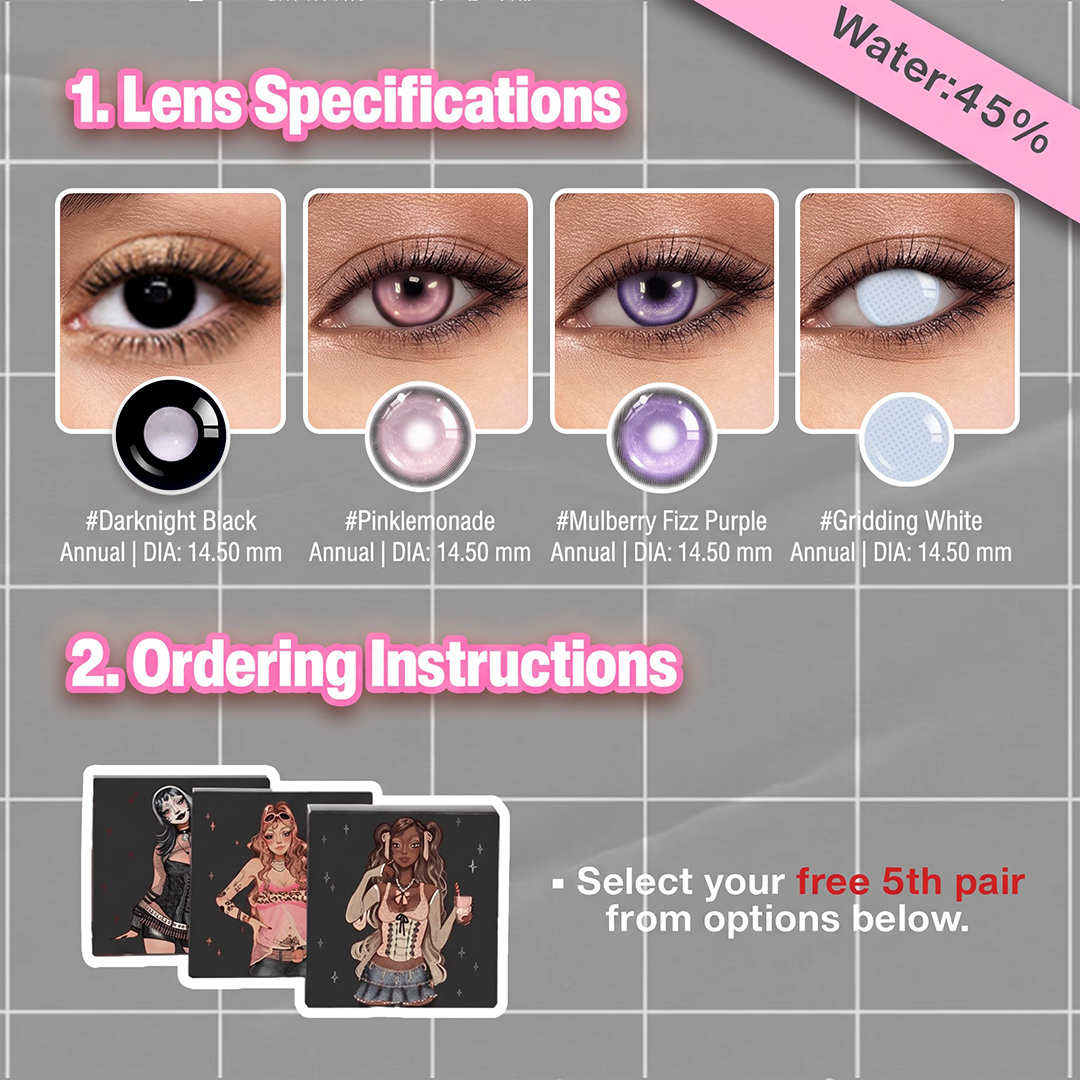 5 Pairs X Bigger Doll Eye Set | Enlarge (Customized✨)