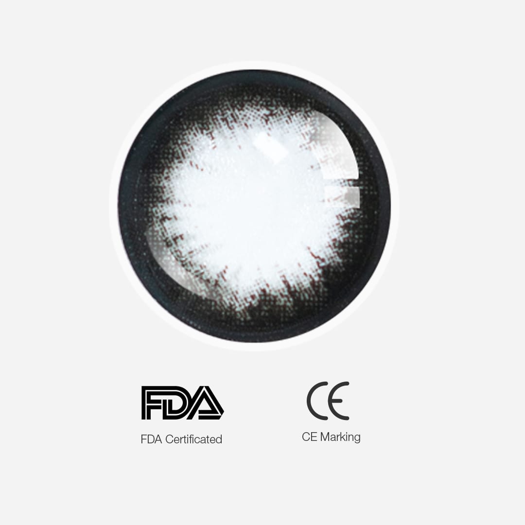 Twinkle Black Contact Lenses