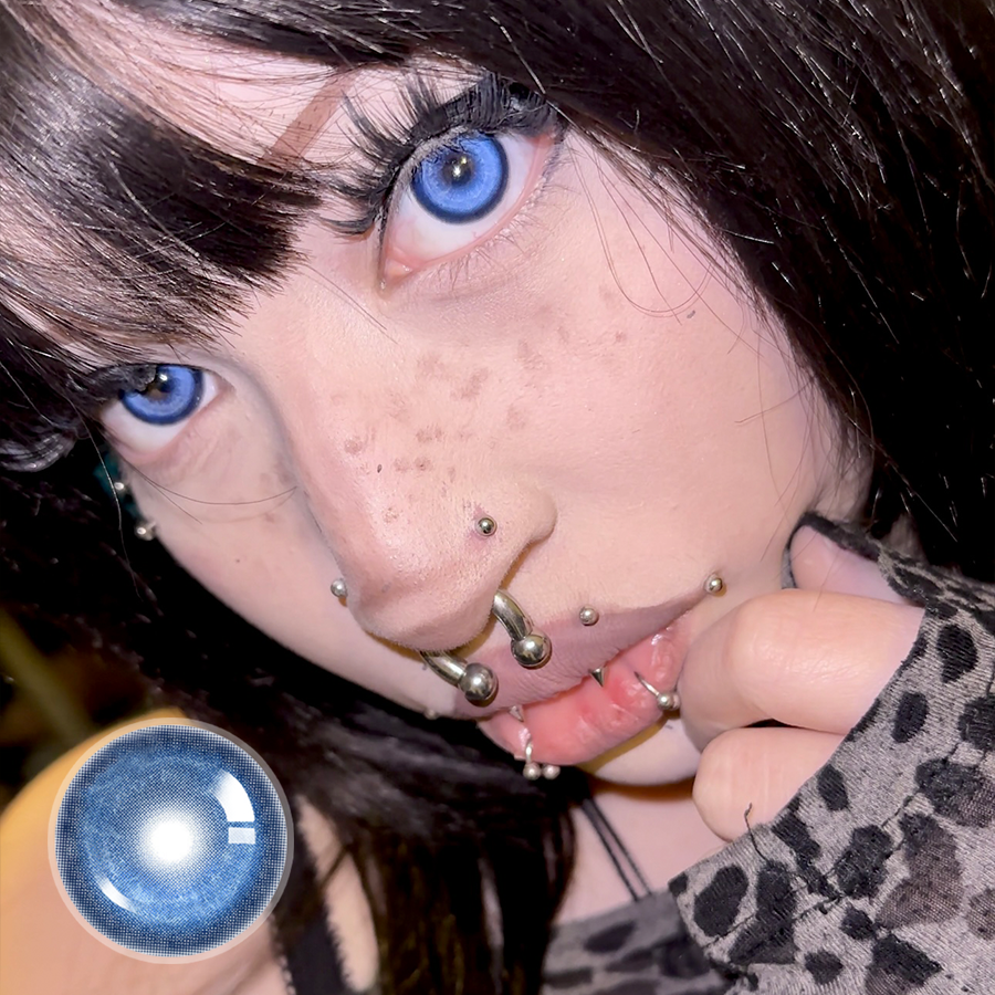 Londonactress's Blueberry Fizz Contact Lenses