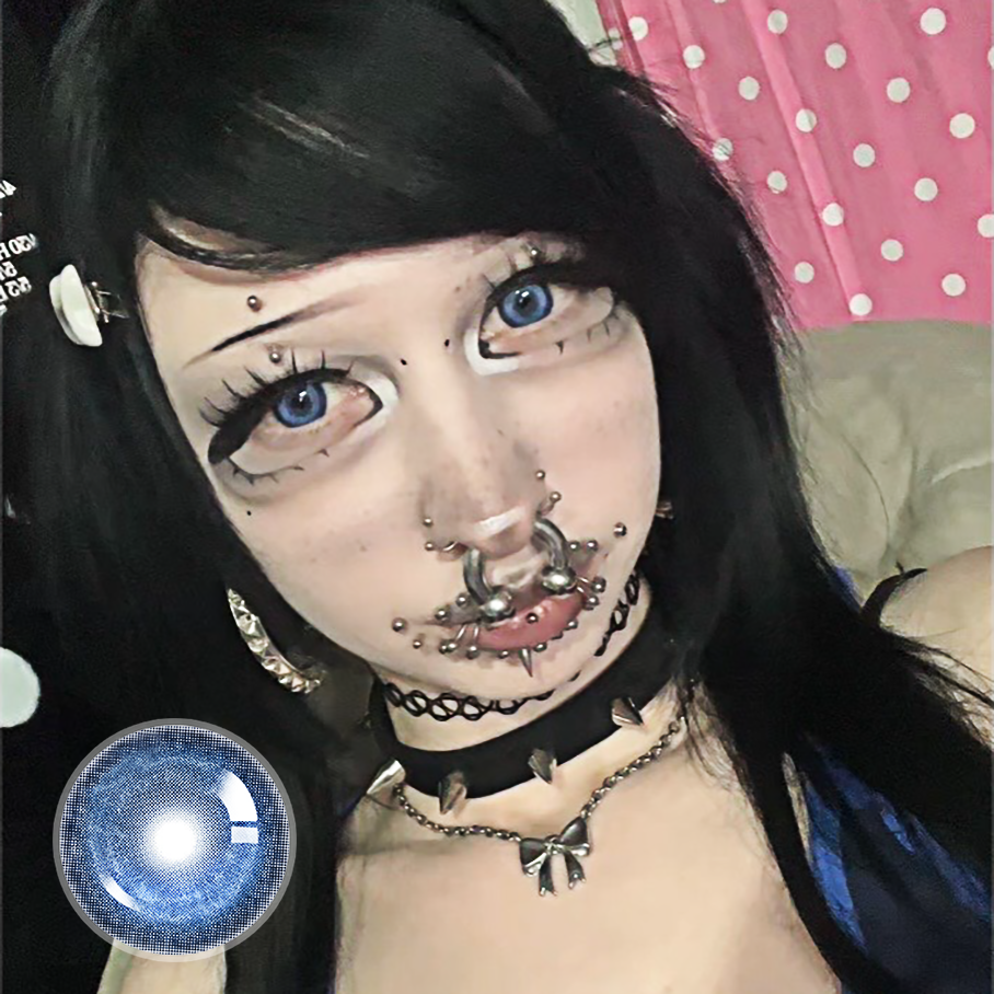 Punkks's Blueberry Fizz Contact Lenses