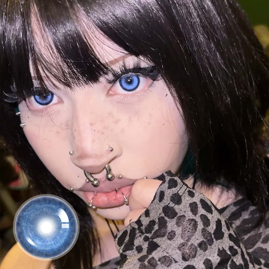 Blueberry Fizz Contact Lenses