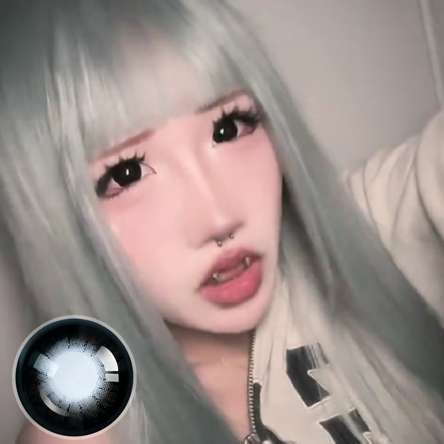 LIVER's Dollie Darknight Black | Bigger Eye | Dolly |14mm | 1 Year