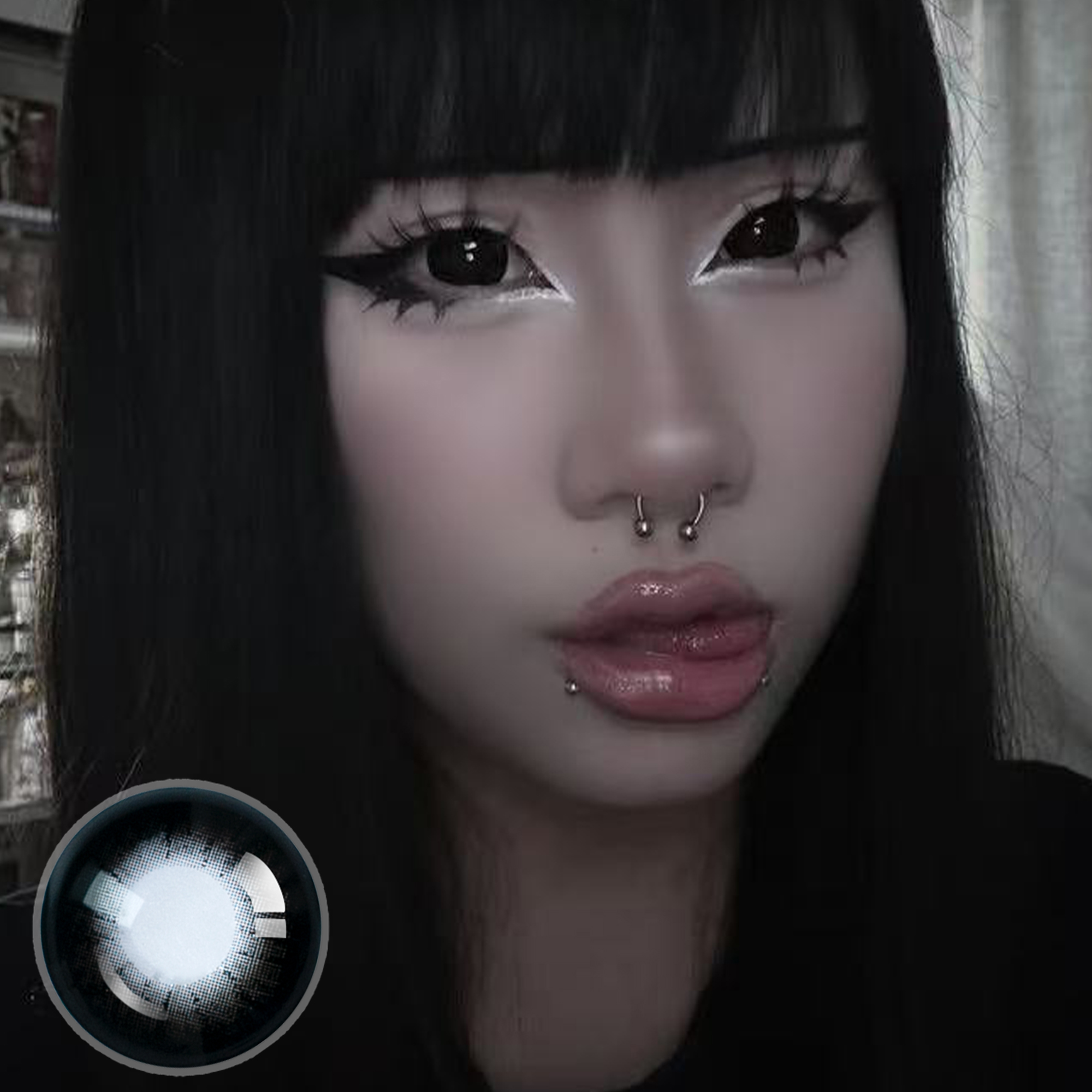 tamako_zz0 X Black Doll Eye | 16mm | Mini Sclera | 1 Year