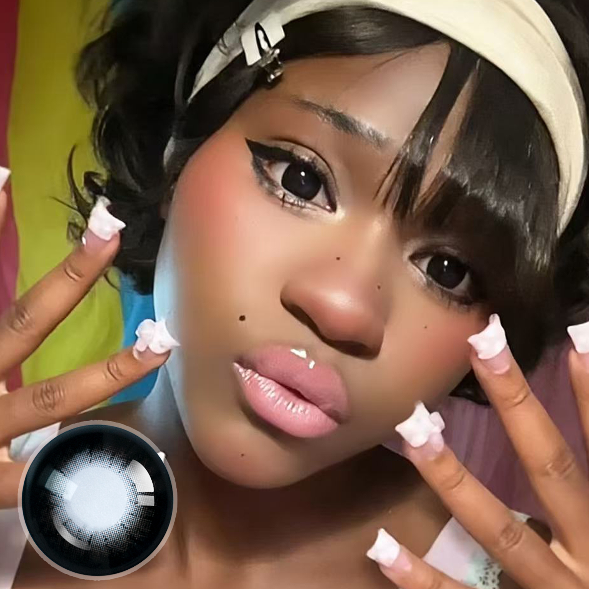 sodappokiii X Black Doll Eye | 16mm | Mini Sclera | 1 Year