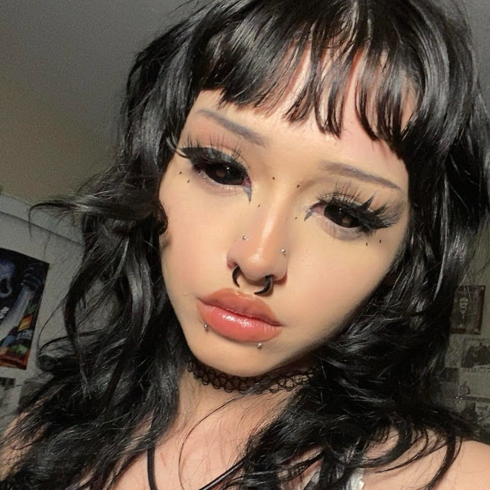 Didi Dark Demon Doll Eye 22mm Full Sclera Contact Lenses