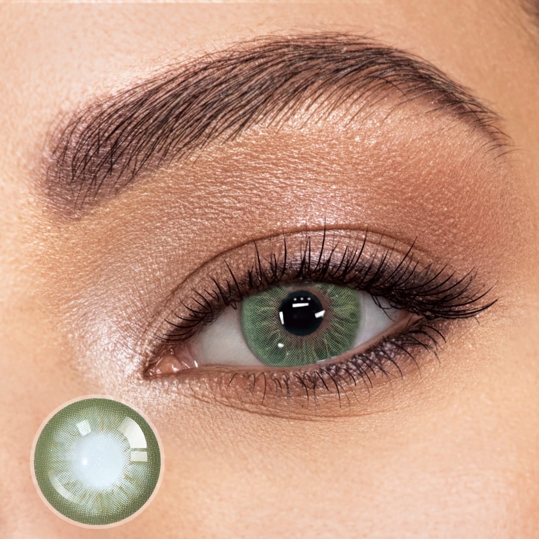 Portal's Moss Green Contact Lenses