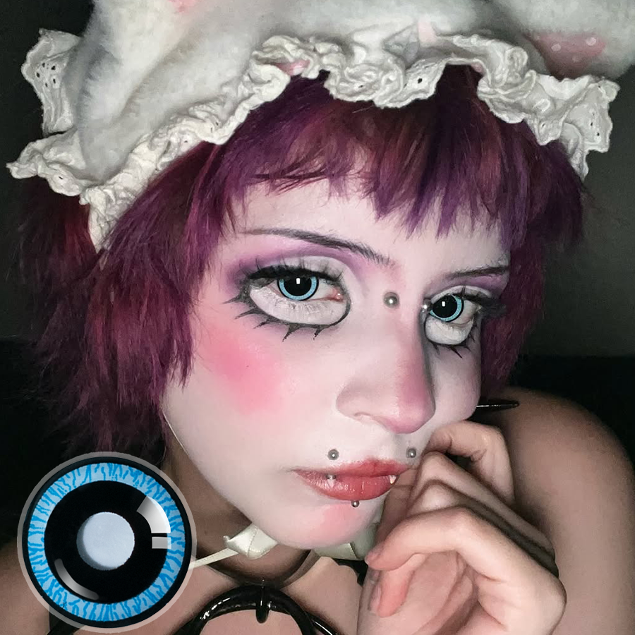 Kittyy's Ghost Doll Mini Sclera Contact Lenses (17MM)
