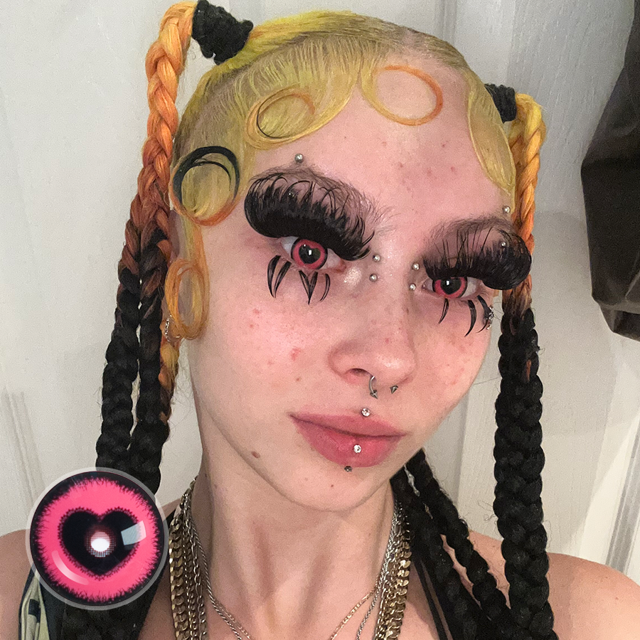 Gothamdemon's Sugar Pop Contact Lenses