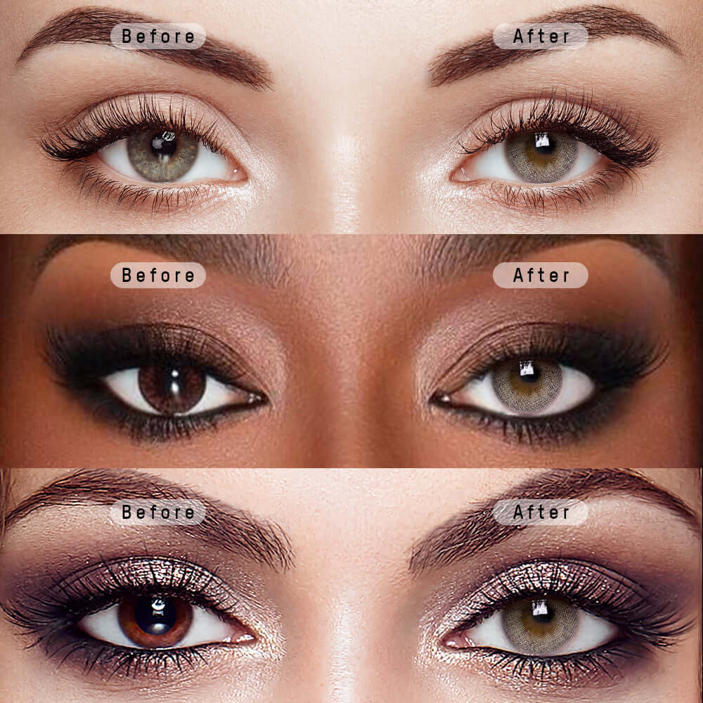 Polar Lights Blue Gray Contact Lenses