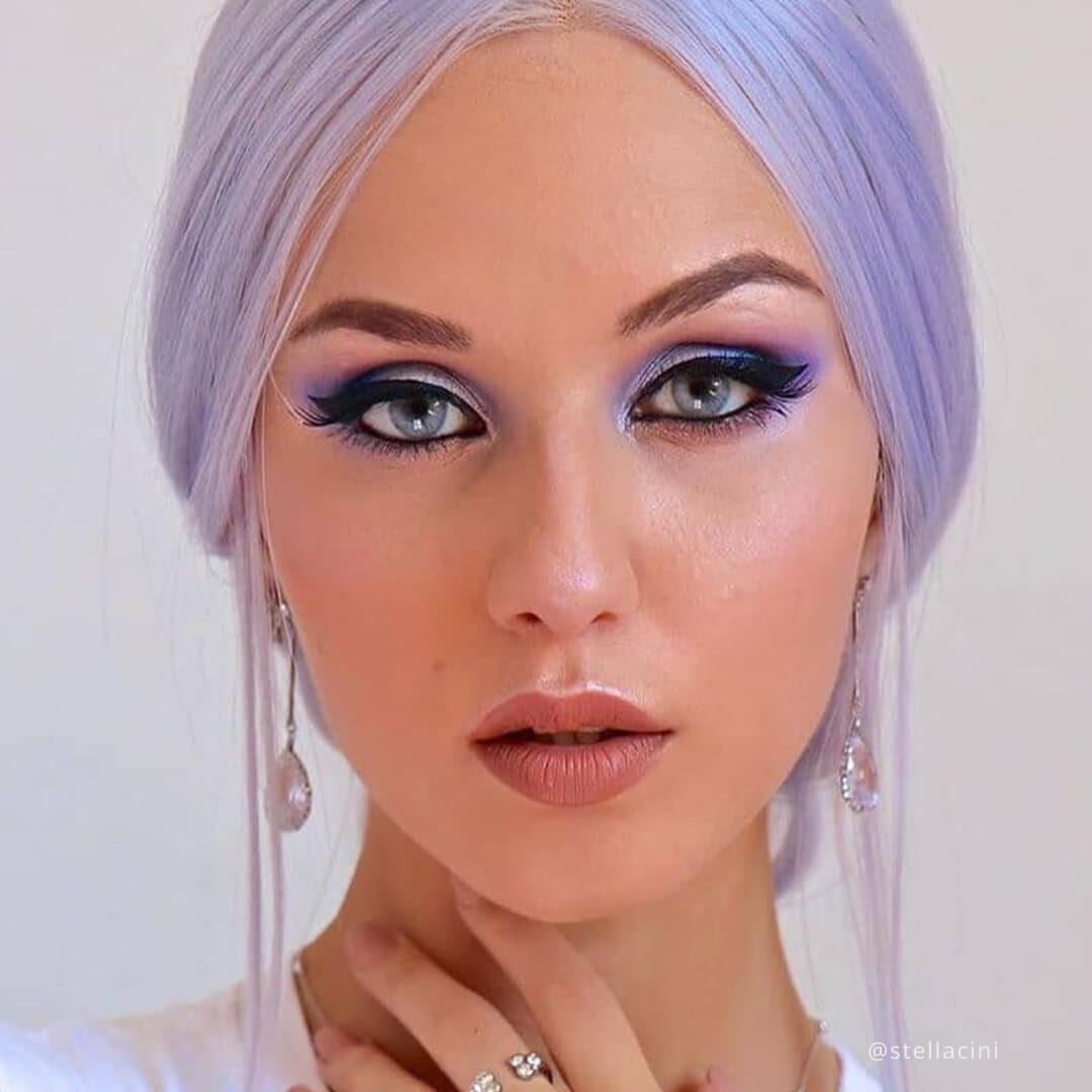 Polar Lights Blue Gray Contact Lenses