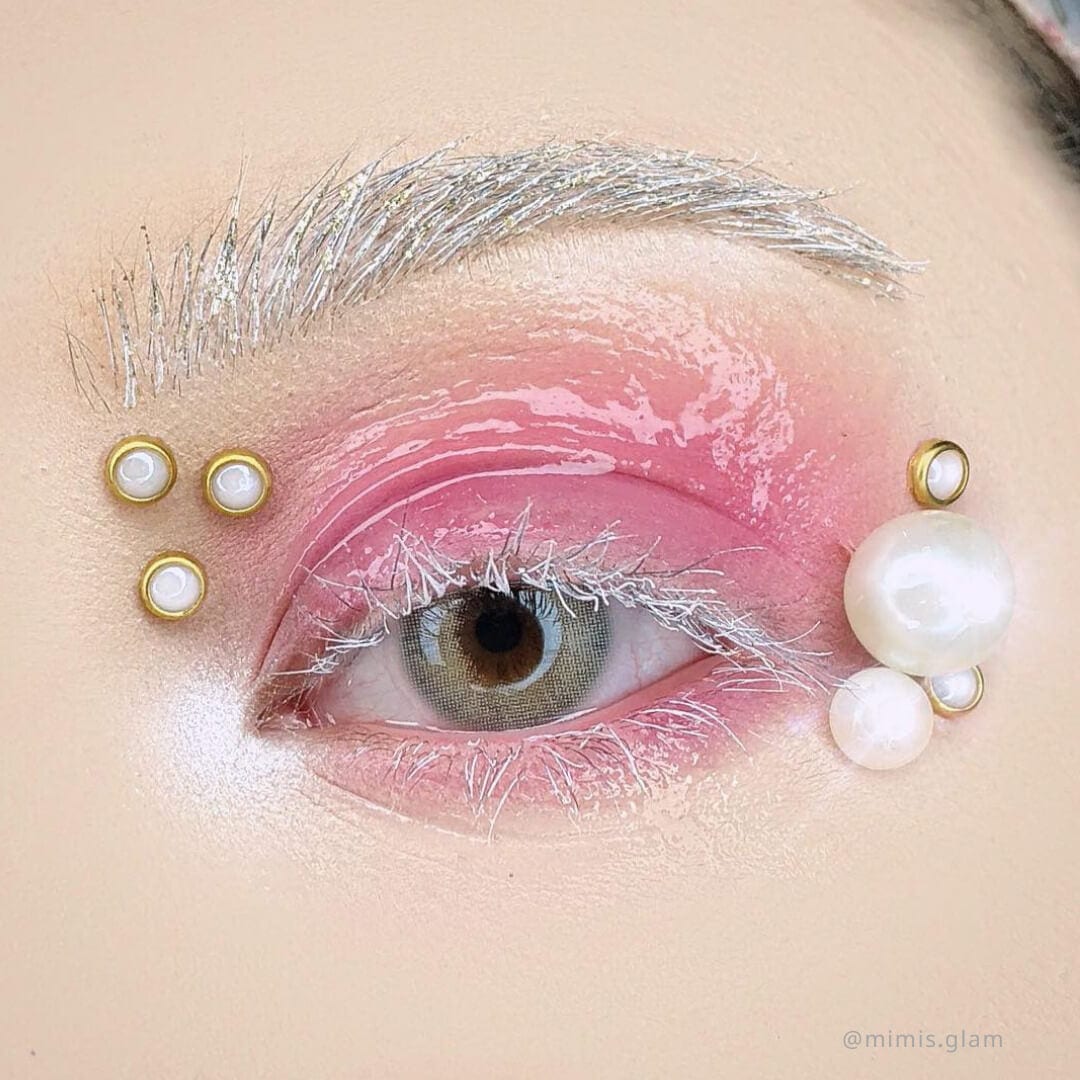 Polar Lights Blue Gray Contact Lenses