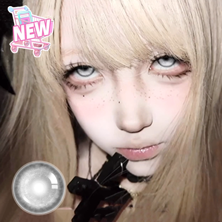 Coconut Ash Grey Contact Lenses