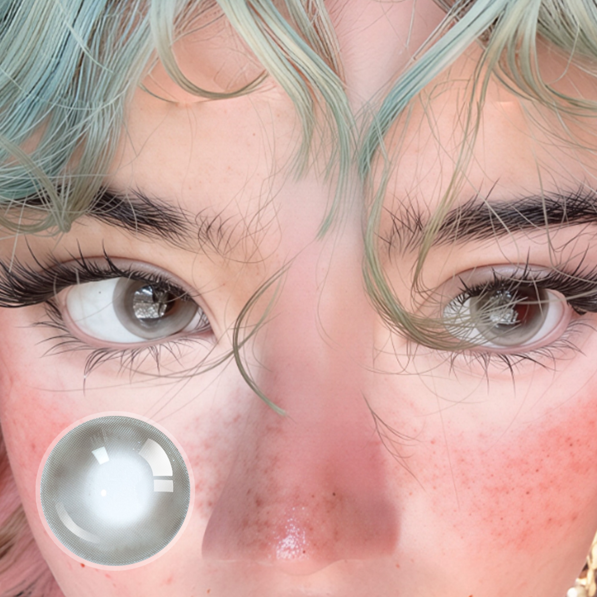 booskloos X Bubble Dream Contact Lenses