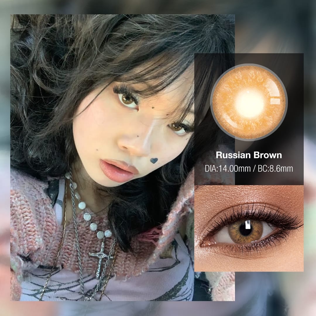 Russian Brown Contact Lenses
