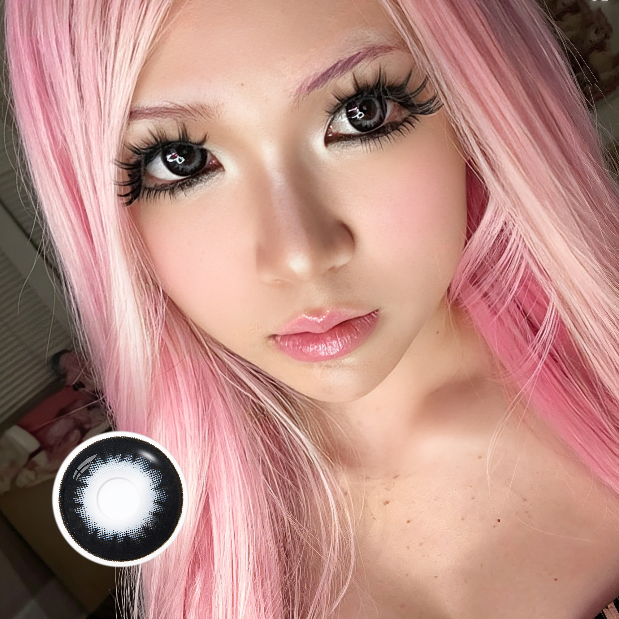 phokyo1 X Licorice Doll Eye | Enlarge | Bigger | 16mm | Mini Sclera | 1 Year