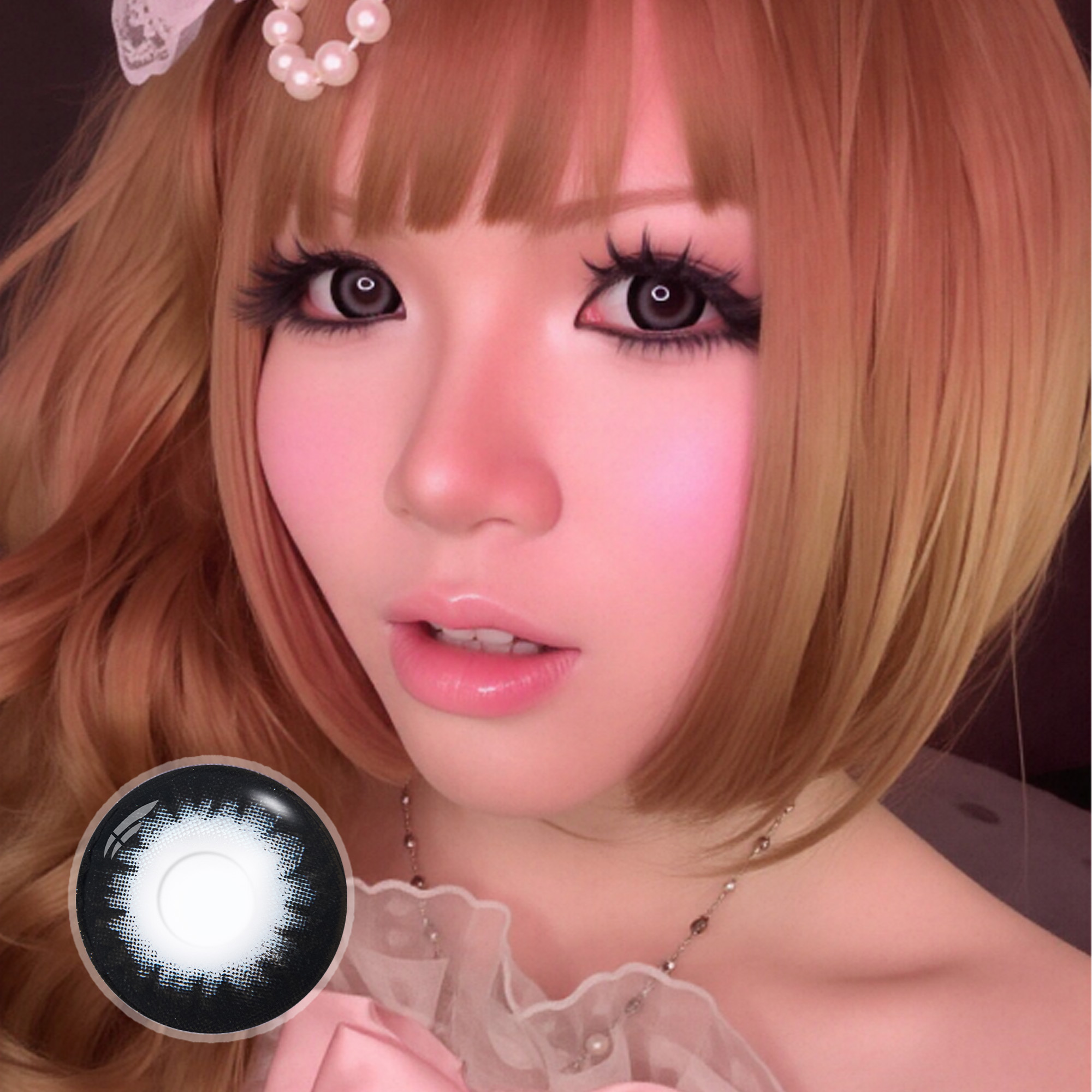 phokyo1 X Licorice Doll Eye | Enlarge | Bigger | 16mm | Mini Sclera | 1 Year