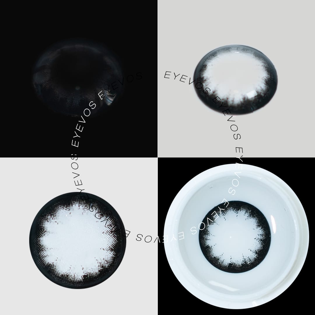 Edge Black Contact Lenses
