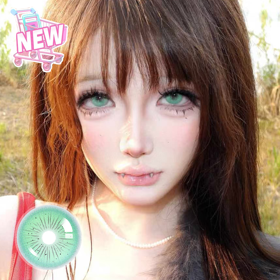 Minty Green Contact Lenses