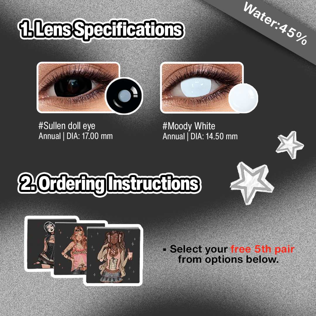 3 Pairs X Rebel Heart Set (Customized✨) 