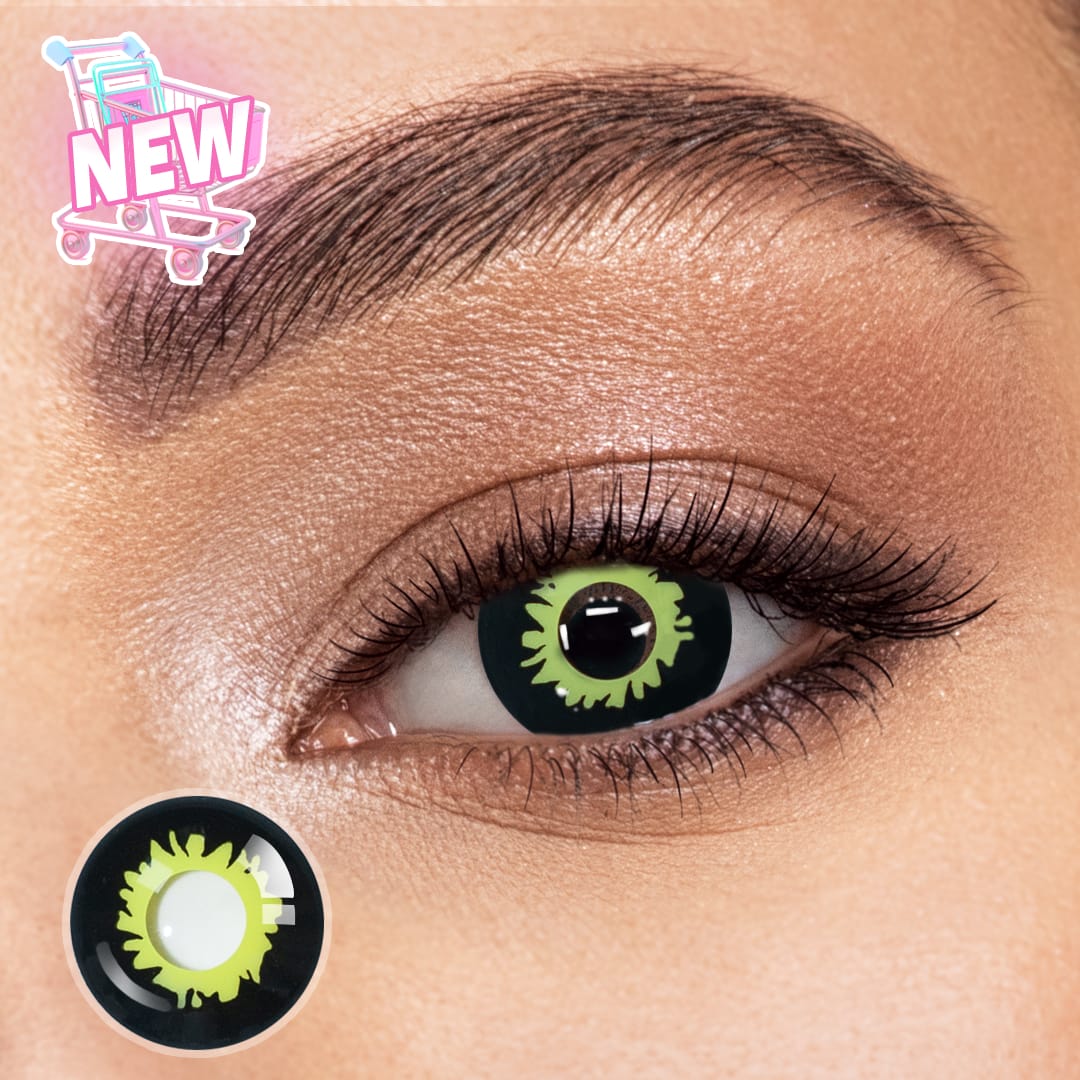 Zombie Green Contact Lenses