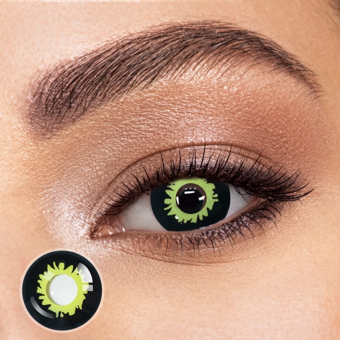 Zombie Green Contact Lenses