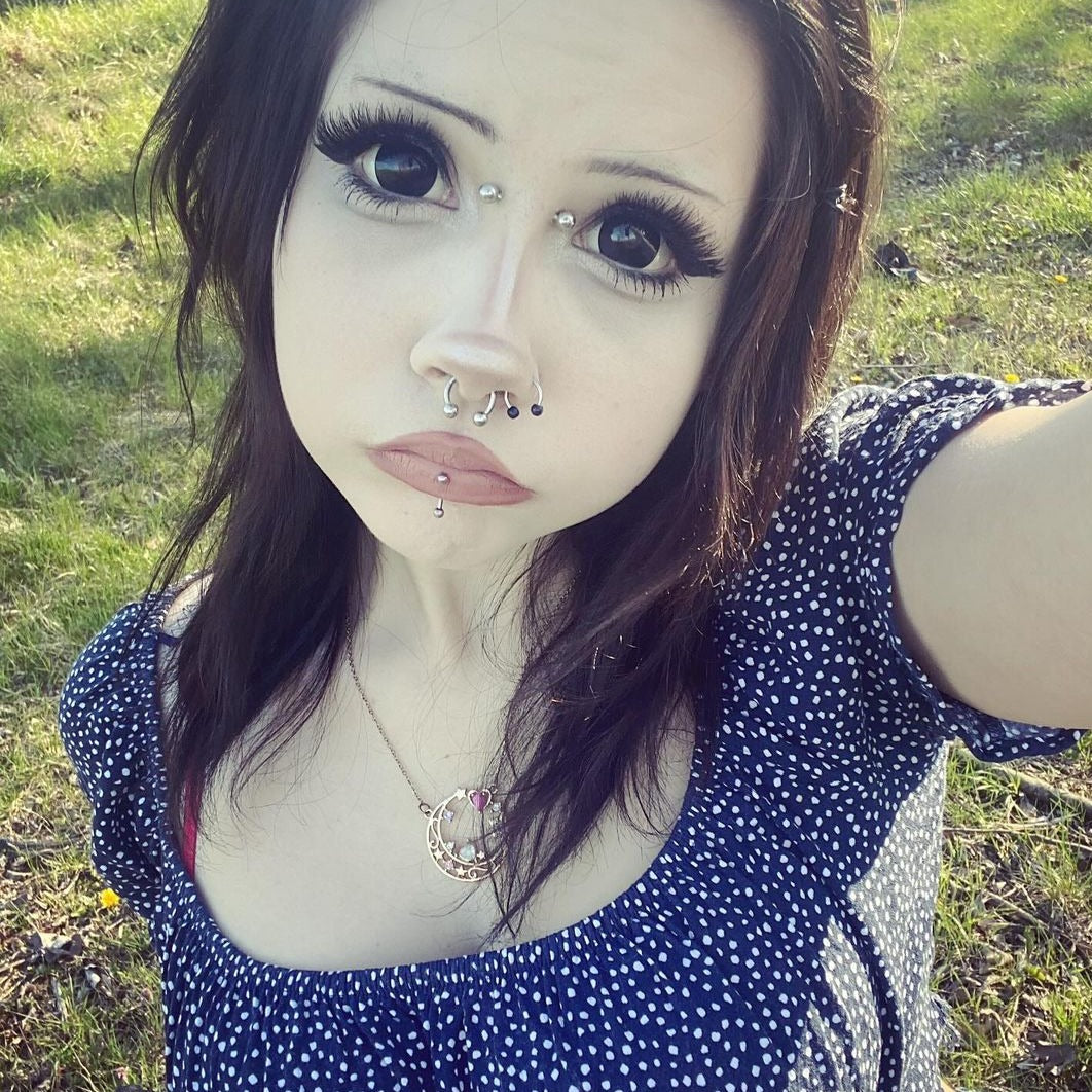 Linn's Sullen Doll Eye 17mm Mini Sclera Contact Lenses