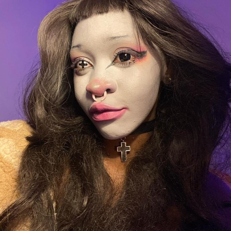 Linn's Sullen Doll Eye 17mm Mini Sclera Contact Lenses