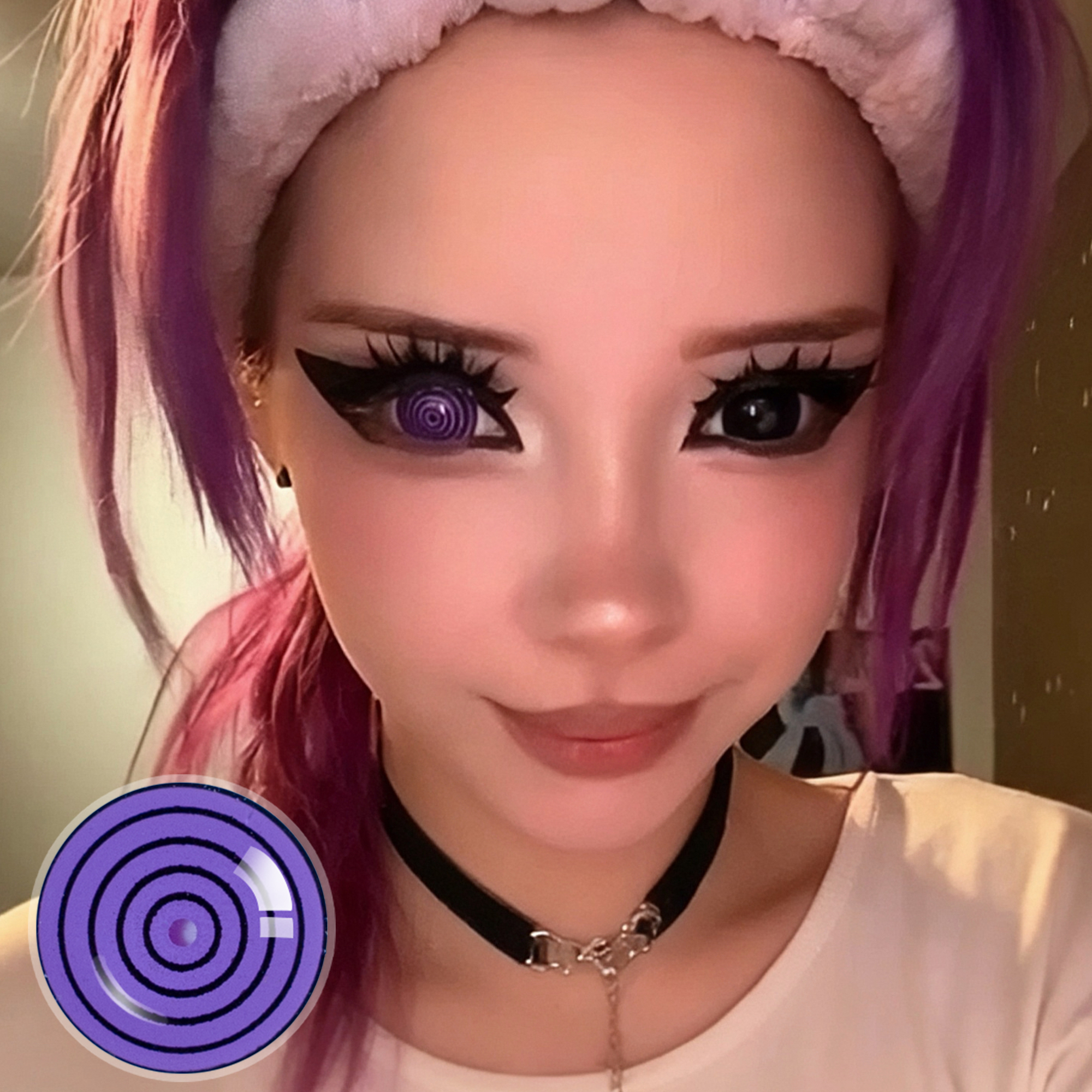 9vicaxd X Purple Dizzy Doll | Purple |17mm | Mini Sclera | 1 Year