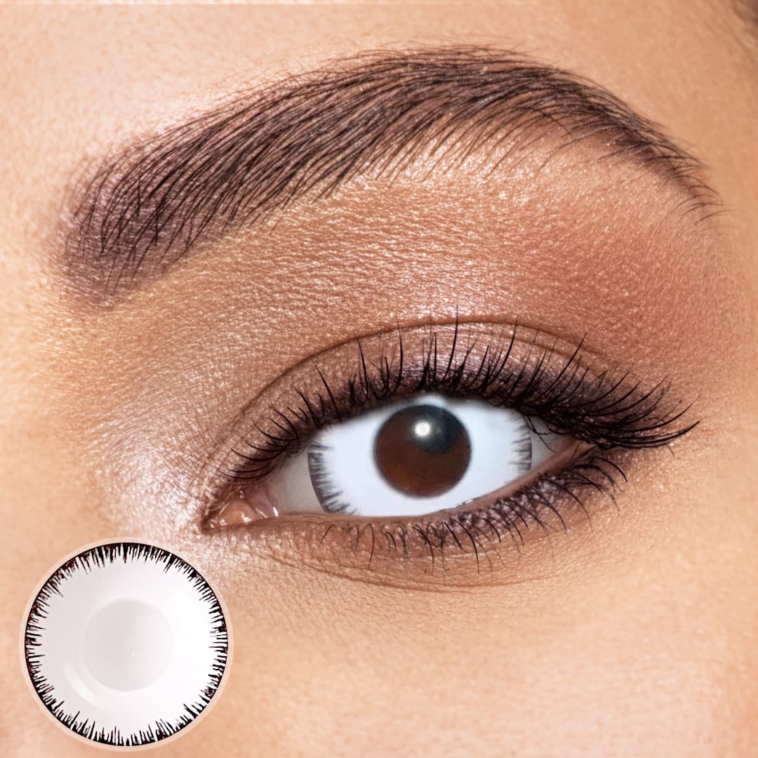 ALEXIS' Skeleton Doll Eye Mini Sclera Contact Lenses (17MM)