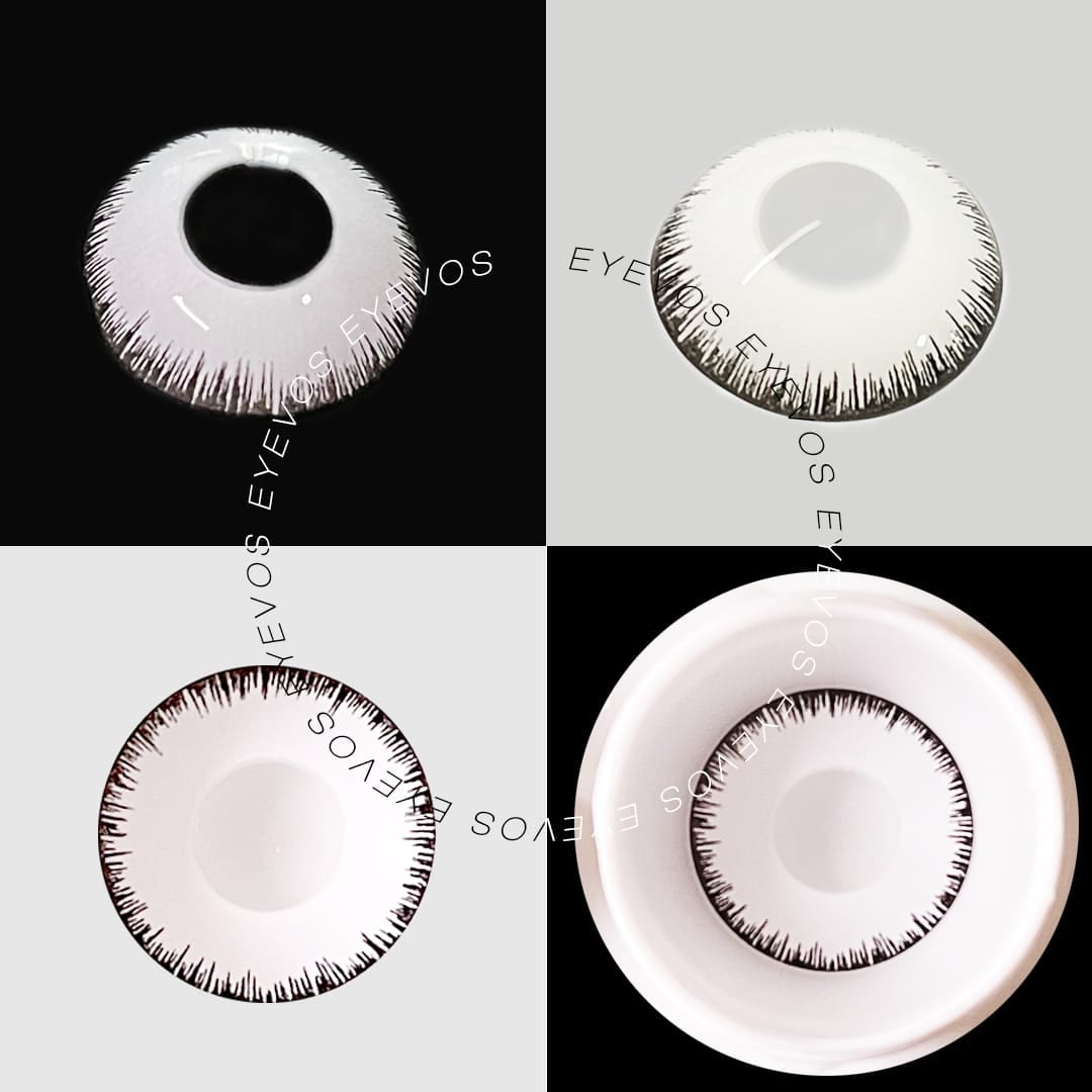 ALEXIS' Skeleton Doll Eye Mini Sclera Contact Lenses (17MM)