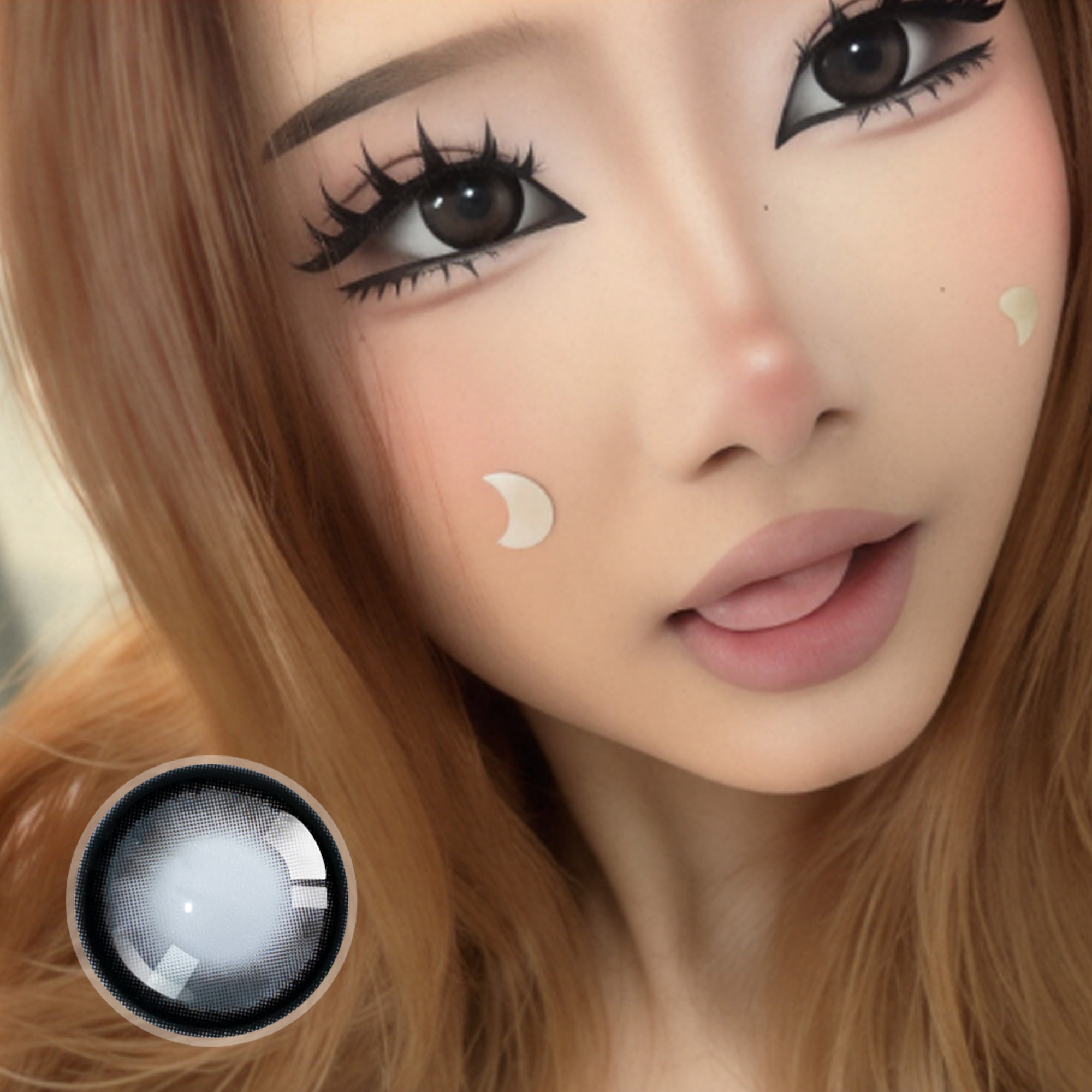 sadxesi X Fallen Angel Contact Lenses