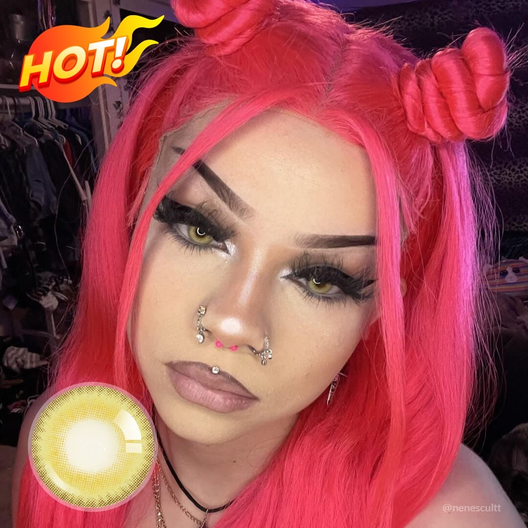 Hazel Girl Contact Lenses