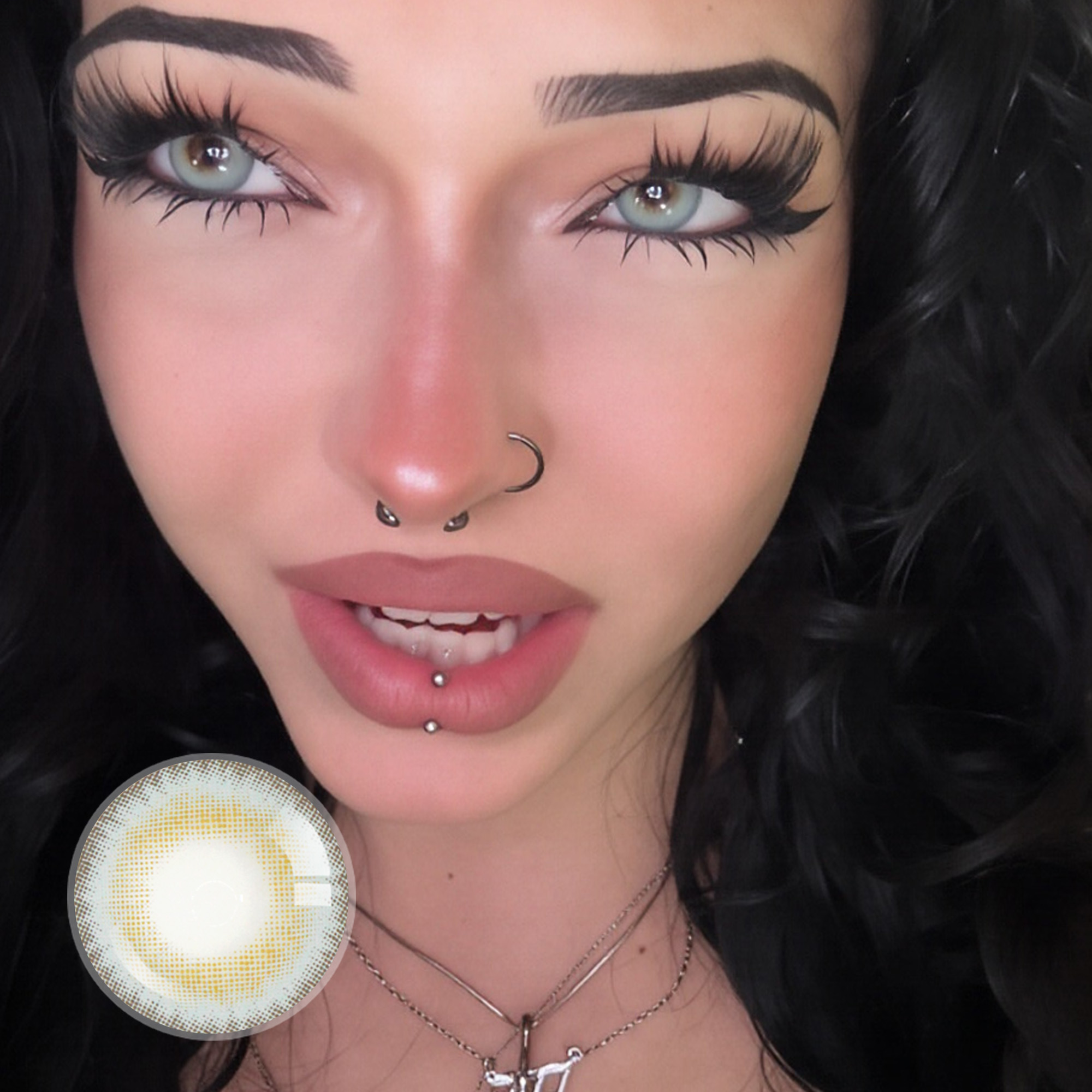 Rose X Vegas Girl Contact Lenses