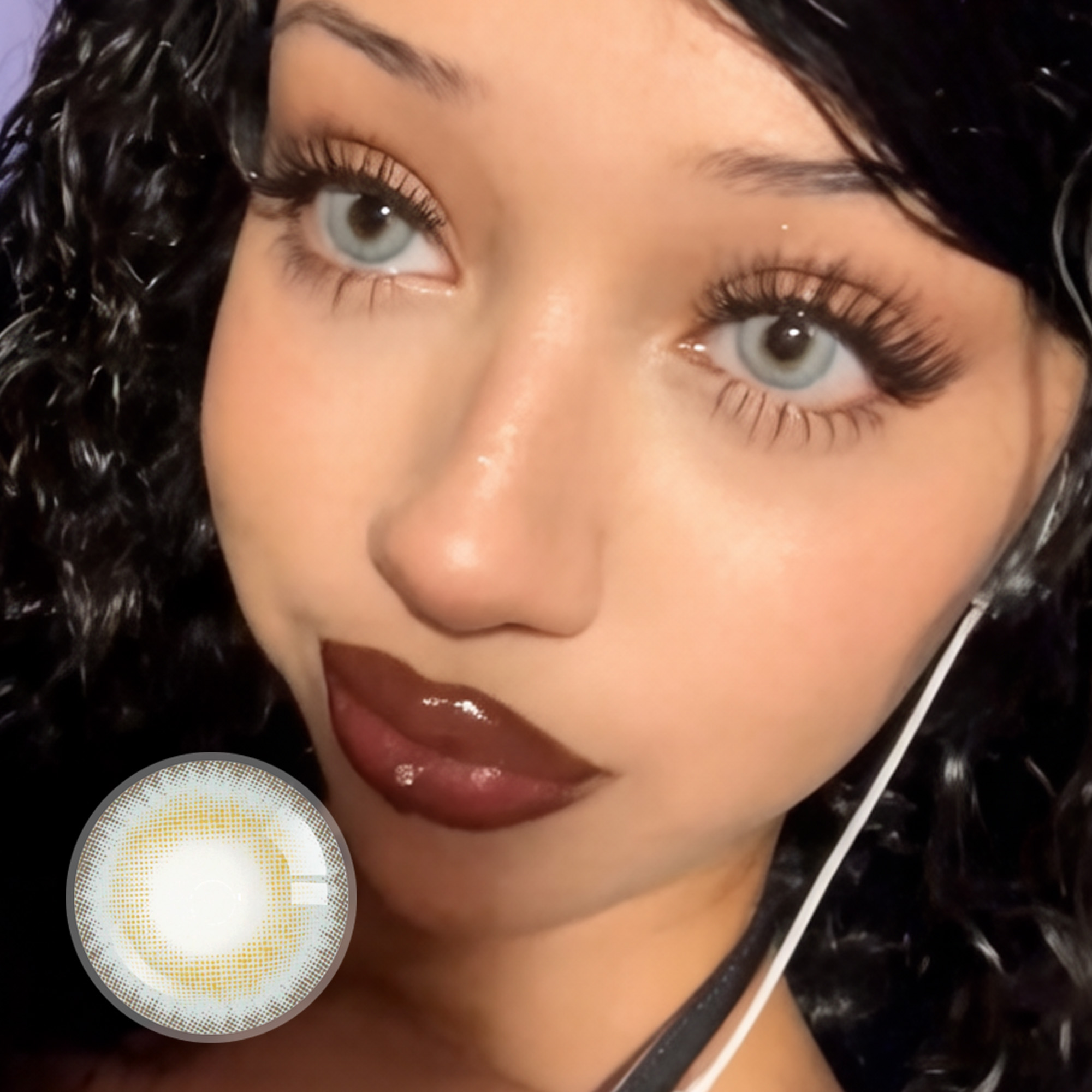 lombrisa.07 X Vegas Girl Contact Lenses