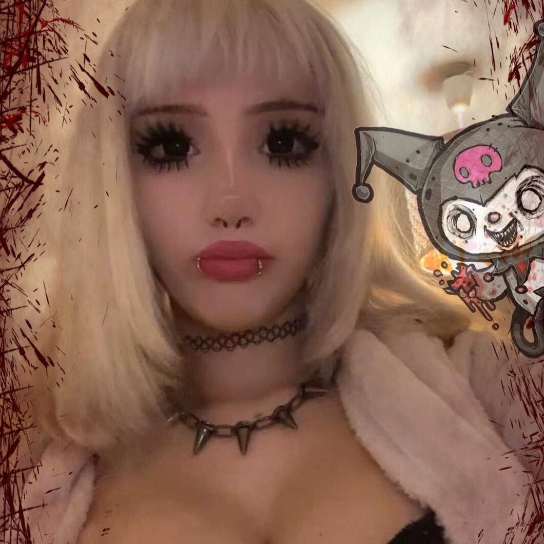 Rana's Sullen Doll Eye 17mm Mini Sclera Contact Lenses(12 months of use)