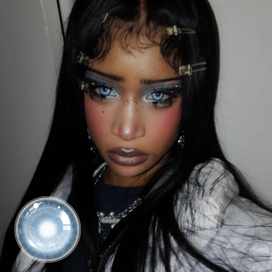 Malaysopretty's Blue Lychee Contact Lenses