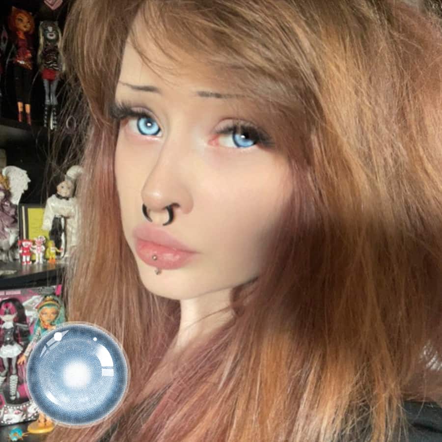 Blue Lychee Contact Lenses