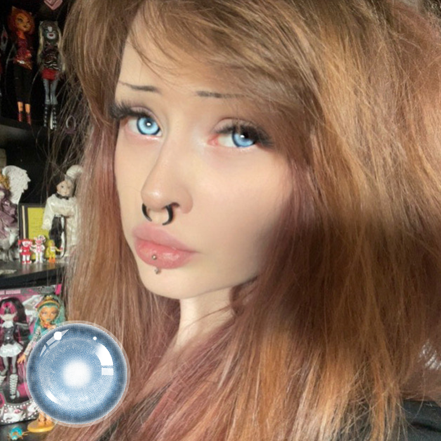Daiga's Blue Lychee Contact Lenses
