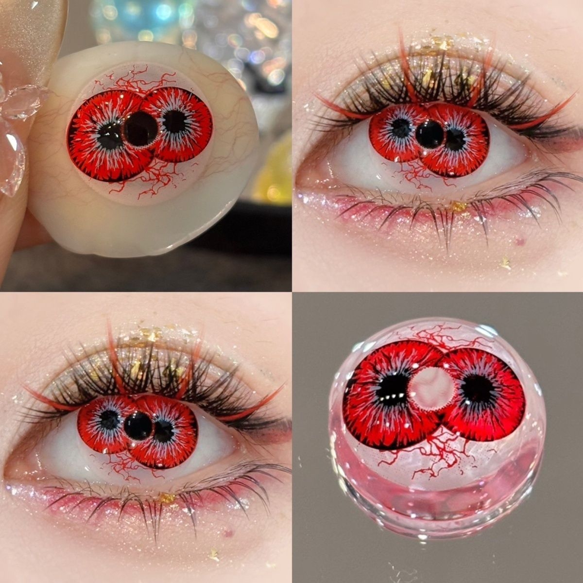 Twin Illusion Contact Lenses